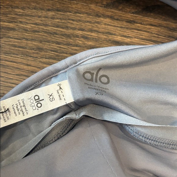 ALO WILD THING BRA IN STEEL BLUE - Picture 5 of 5